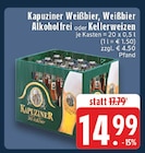 EDEKA - Weißbier Angebot im Prospekt Weißbier bei EDEKA im Prospekt "" für 14,99 €