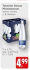 Genuss Mineralwasser bei EDEKA im Obere Roggenmühle Prospekt für 4,99 €