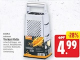 Vierkant-Reibe von EDEKA zuhause für 4,99 € bei E center im Angebot Vierkant-Reibe von EDEKA zuhause im aktuellen E center Prospekt