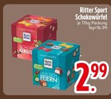 Schokowürfel im EDEKA Prospekt Schokowürfel von Ritter Sport im aktuellen EDEKA Prospekt für 2,99 €
