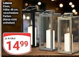 Laterne im Angebot bei GLOBUS in Neubrandenburg Laterne Angebote bei GLOBUS Neubrandenburg für 14,99 €