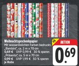 Weihnachtsgeschenkpapier Bambini Angebote bei E center Dresden für 0,69 €