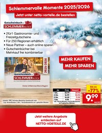Gutscheine im Netto Marken-Discount Prospekt "Aktuelle Angebote" auf Seite 58