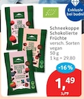 Him Beeren von Schneekoppe für 1,49 € bei budni im Angebot Him Beeren von Schneekoppe im aktuellen budni Prospekt