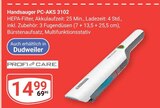 Handsauger PC-AKS 3102 von Profi Care im aktuellen GLOBUS Prospekt