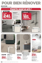 Prix et réduction Carrelage Intérieur dans le prospectus Gedimat en cours Offre Carrelage Intérieur dans le catalogue Gedimat du moment à la page 10