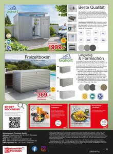 Gartenhaus im aktuellen Möbelzentrum Pforzheim Prospekt (Stuttgart) Gartenhaus im Möbelzentrum Pforzheim Prospekt "MEHR KOMFORT FÜR DRAUSSEN!" mit 12 Seiten (Stuttgart)