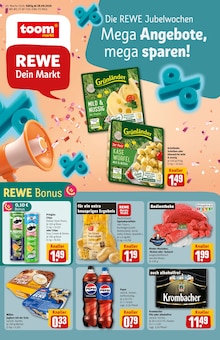 Krombacher im aktuellen REWE Prospekt (Herne) Krombacher im REWE Prospekt "Dein Markt" mit 36 Seiten (Herne)