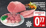 Aktuelles Schweine-Schnitzel, -Schlegelbraten oder -Gulasch Angebot bei EDEKA in Ingolstadt ab 0,77 €