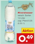 Mineralwasser Angebote bei Netto Marken-Discount Aachen für 0,49 €