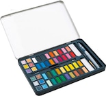 Aquarellfarbkasten für 9,99 € bei Rossmann im Angebot Aquarellfarbkasten im aktuellen Rossmann Prospekt