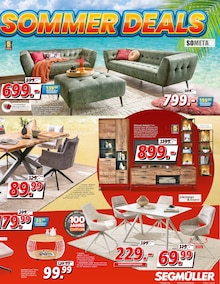 Sofa im aktuellen Segmüller Prospekt (Ludwigshafen (Rhein)) Sofa im Segmüller Prospekt "Segmüller Super Sommer" mit 6 Seiten (Ludwigshafen (Rhein))