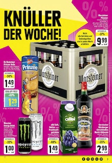 Warsteiner im EDEKA Prospekt "Aktuelle Angebote" mit 24 Seiten (Ibbenbüren)