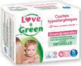 Couches - Love & Green en promo chez Super U Haguenau à 2,94 €