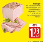 EDEKA Fürth - Neuburger Angebot im Prospekt Neuburger bei EDEKA im Fürth Prospekt für 1,73 €