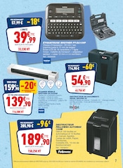 Promos Scanner dans le catalogue "La rentrée des PROS !" de Bureau Vallée à la page 7