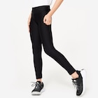 Leggings Kinder hoher Taillenbund atmungsaktiv - schwarz von DECATHLON im aktuellen Decathlon Prospekt für 12,99 €