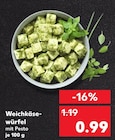 Weichkäsewürfel mit Pesto im aktuellen Kaufland Prospekt