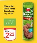 Aktuelles Bio Dinkel Kakao Doppelkeks Angebot bei GLOBUS in Jena ab 2,22 €
