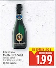 Sekt von Fürst von Metternich im aktuellen E center Prospekt
