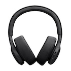 Casque Circum-Auriculaire sans fil Bluetooth JBL Live 770 NC à réduction de bruit adaptative Noir à 159,99 € dans le catalogue Fnac