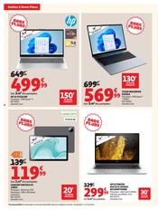 Promos Ordinateur Portable dans le catalogue "SOLDES & BONS PLANS" de Auchan Hypermarché Ordinateur Portable en promo dans le catalogue Auchan Hypermarché à la page 8