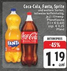 Aktuelles Coca-Cola, Fanta, Sprite Angebot bei EDEKA in Soest ab 1,19 €