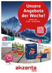 Aktueller Akzenta Supermarkt Prospekt in Schwerte und Umgebung, "Aktuelle Angebote" mit 8 Seiten, 27.01.2025 - 01.02.2025