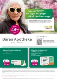 mea - meine apotheke Prospekt: "Unsere September-Angebote", 4 Seiten, 01.09.2024 - 30.09.2024