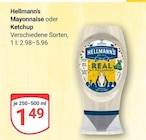 Mayonnaise oder Ketchup von Hellmann's für 1,49 € bei GLOBUS im Angebot Mayonnaise oder Ketchup von Hellmann's im aktuellen GLOBUS Prospekt