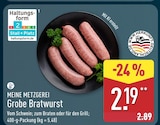 Grobe Bratwurst Angebote von Meine Metzgerei bei ALDI Nord Gelsenkirchen für 2,19 €