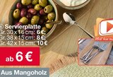 Servierplatte von  im aktuellen Woolworth Prospekt für 6,00 €