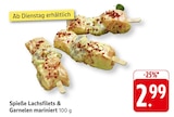 Aktuelles Spieße Lachsfilets & Garnelen mariniert Angebot bei EDEKA in Koblenz ab 2,99 €