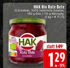 Bio Rote Bete bei EDEKA im Prospekt "" für 1,29 €