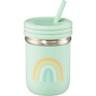 Trinkhalmbecher Edelstahl/Silikon türkis, 300 ml im dm-drogerie markt Prospekt Trinkhalmbecher Edelstahl/Silikon türkis, 300 ml von babylove im aktuellen dm-drogerie markt Prospekt für 8,95 €