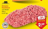 Aktuelles Schweine Hackfleisch Angebot bei Netto Marken-Discount in Cottbus ab 2,69 €