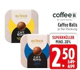 Coffee Balls Espresso im EDEKA Prospekt Coffee Balls Espresso von Coffee B im aktuellen EDEKA Prospekt für 2,50 €