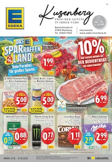 EDEKA Prospekt der Woche "Aktuelle Angebote" Seite 1, 27.10.2025 bis 31.10.2025 für Rheinberg Aktueller EDEKA Prospekt "Aktuelle Angebote" Seite 1 von 24 Seiten für Rheinberg