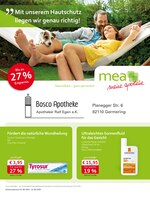 mea - meine apotheke Prospekt für Germering mit 4 Seiten mea - meine apotheke Prospekt für Germering: "Unsere August-Angebote", 4 Seiten, 01.08.2020 - 31.08.2020