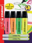 4 surligneurs Boss Original + 2 Swing Cool Fluo - Stabilo en promo chez Intermarché Hyper Saint-Martin-d'Hères à 3,15 €