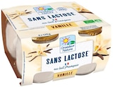 NaturéO Ballainvilliers - Promo Délactosée Vanille x 4 - 125 g Promo Délactosée Vanille x 4 - 125 g à 2,75 € dans le catalogue NaturéO à Ballainvilliers