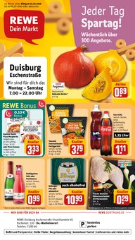 Coca Cola im aktuellen REWE Prospekt (Duisburg) Coca Cola im REWE Prospekt "Dein Markt" mit 38 Seiten (Duisburg)