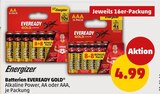 EVEREADY GOLD Angebote von Energizer bei Penny Cottbus für 4,99 €