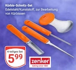 Kürbis-Schnitz-Set Angebote von zenker bei GLOBUS Castrop-Rauxel für 5,99 €