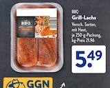 Grill-Lachs im Angebot bei ALDI SÜD in Augsburg Grill-Lachs Angebote von BBQ bei ALDI SÜD Augsburg für 5,49 €