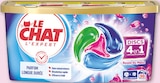 Lessive discs fraîcheur rosée du matin x38 - LE CHAT - Netto à Yerres Lessive discs fraîcheur rosée du matin x38 - LE CHAT en promo chez Netto Yerres à 8,37 €