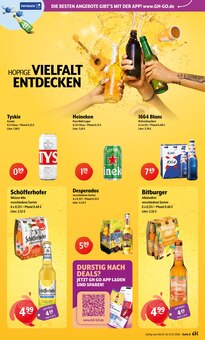 Bitburger im aktuellen Getränke Hoffmann Prospekt (Cottbus) Bitburger im Getränke Hoffmann Prospekt "Aktuelle Angebote" mit 9 Seiten (Cottbus)