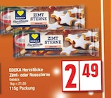 Zimt- oder Nusssterne von EDEKA Herzstücke im aktuellen EDEKA Prospekt