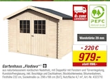 Aktuelles Gartenhaus "Flodova" Angebot bei toom Baumarkt in Bochum ab 979,00 €