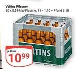 Aktuelle Veltins Angebote bei GLOBUS in Erftstadt Aktuelles Pilsener Angebot bei GLOBUS in Erftstadt ab 10,99 €